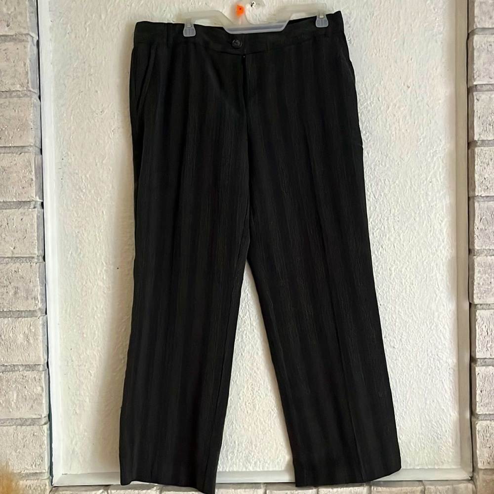 Counterparts gray and black checkered slacks